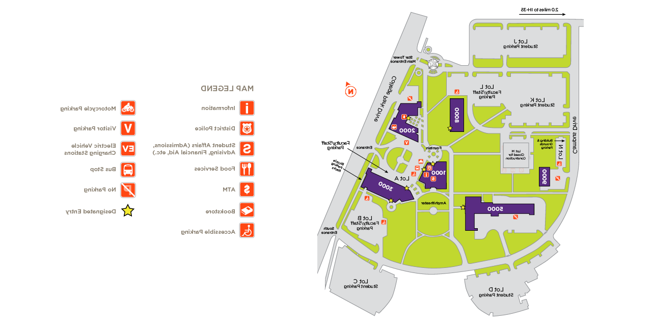 An interactive map of ACC Round Rock campus.